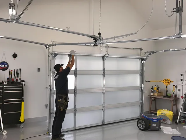 Brandon Garage Door Repair certified team performing precision garage door installation in Brandon
