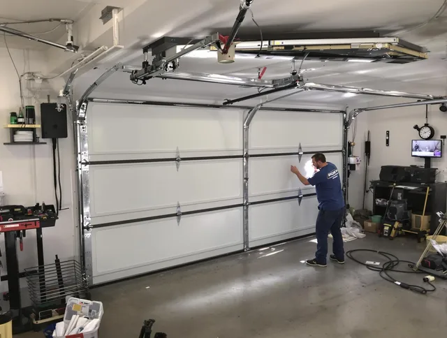 Professional garage door repair service by Brandon Garage Door Repair in Brandon