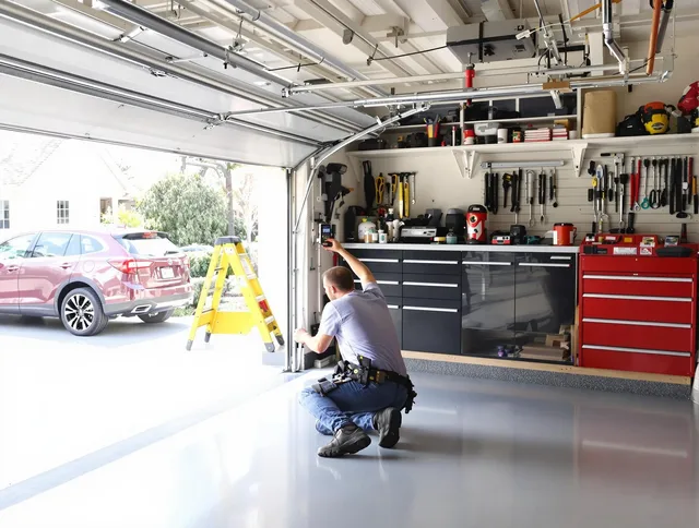 Local garage door repair service by Brandon Garage Door Repair in Brandon