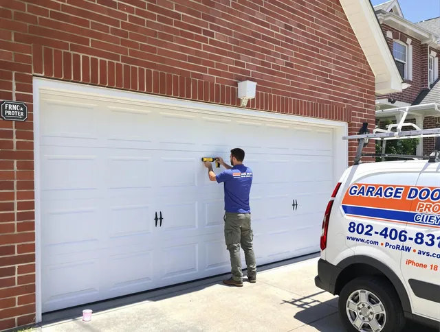 Local garage door repair service by Brandon Garage Door Repair in Brandon