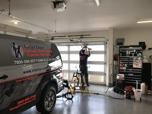 Brandon Garage Door Repair team performing same-day garage door repair in Brandon
